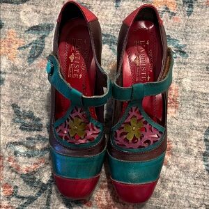 L’Artiste Spring Step Women's Multicolor Mary Jane Shoes